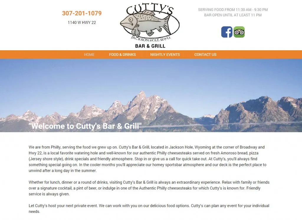 Home Page Web Design