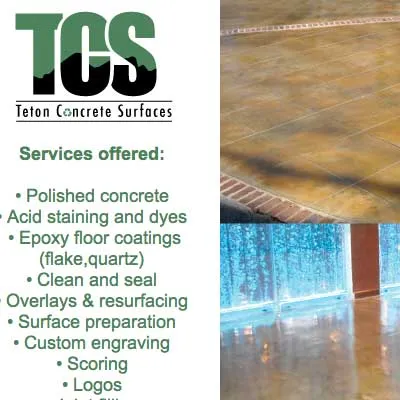 teton concrete surfaces