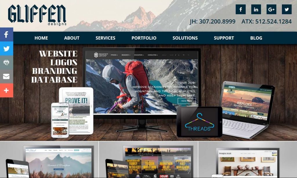 Choosing a Website Layout - Gliffen Designs