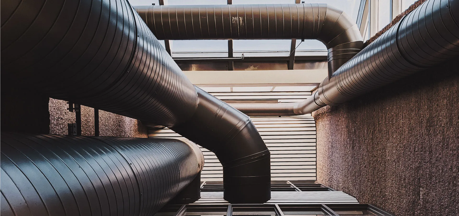 hvac system with vents