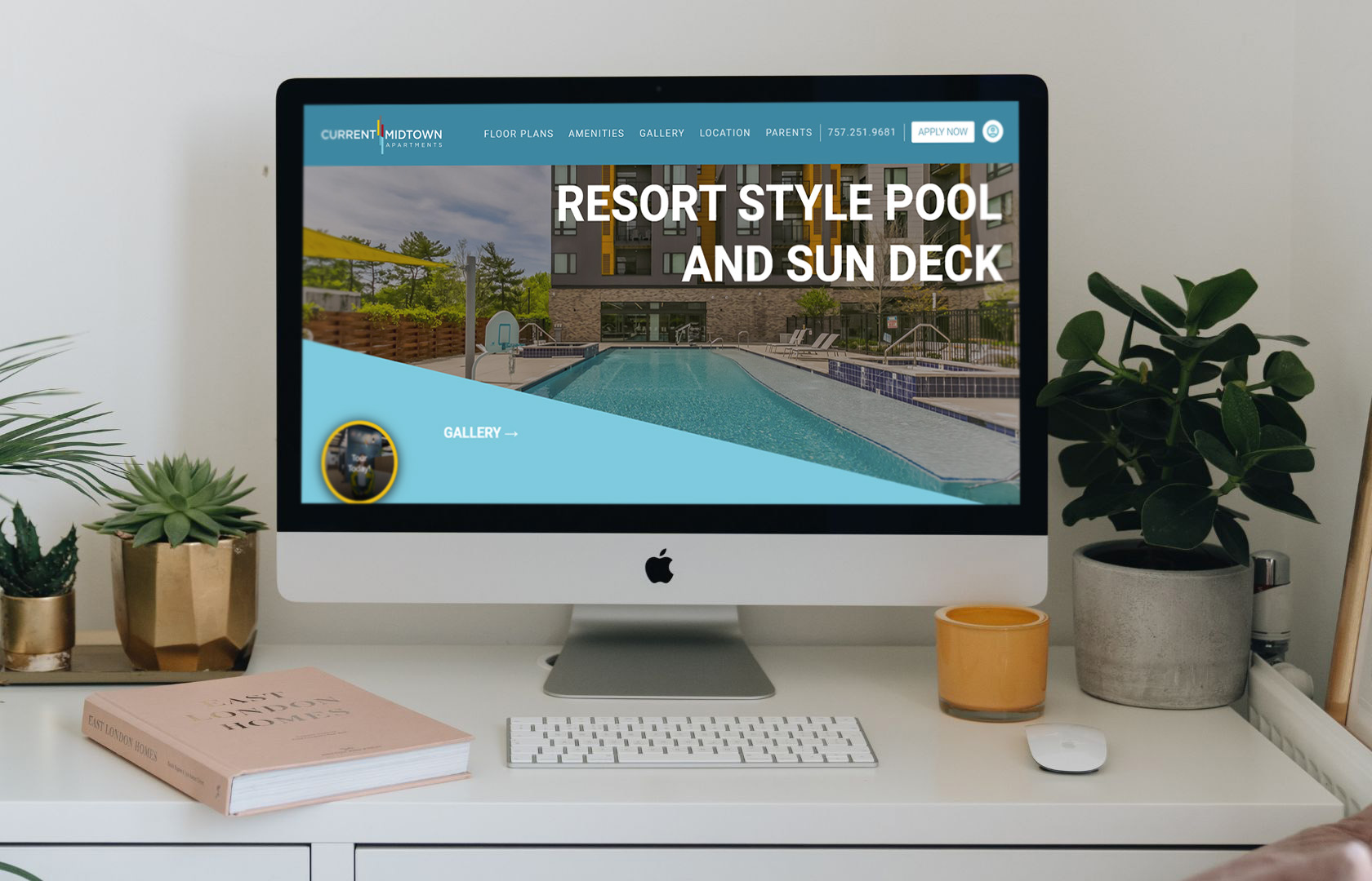 apartment website design