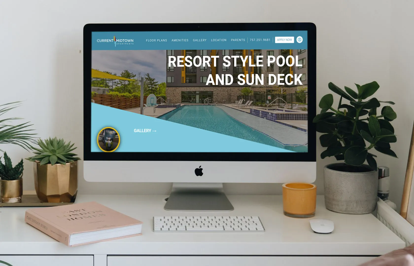 apartment website design