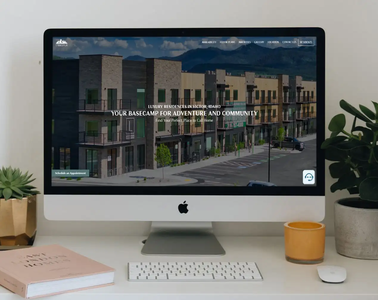 apartment complex website