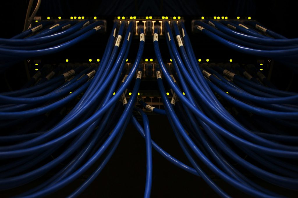 Web host server wiring