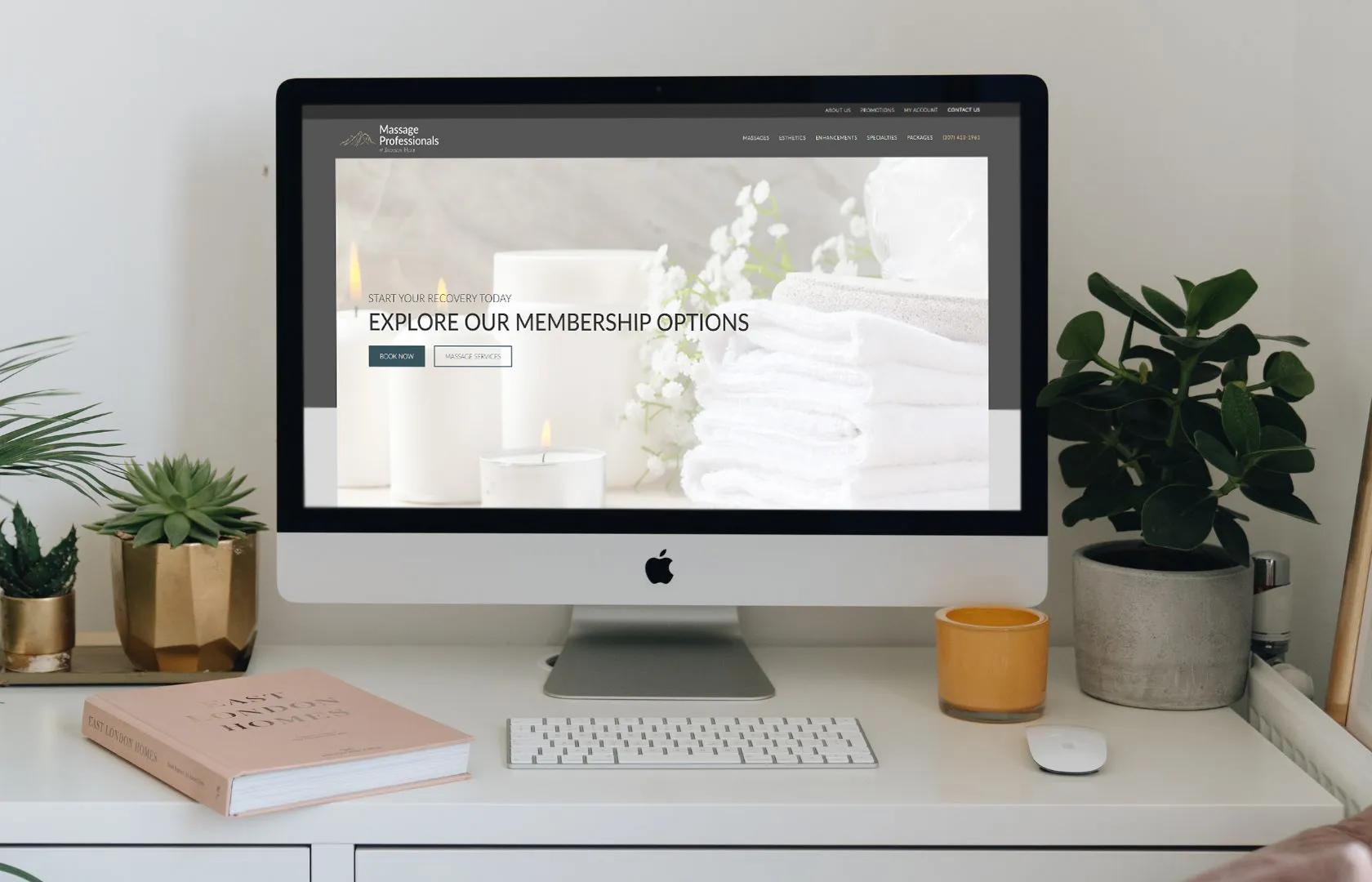 web design for spas