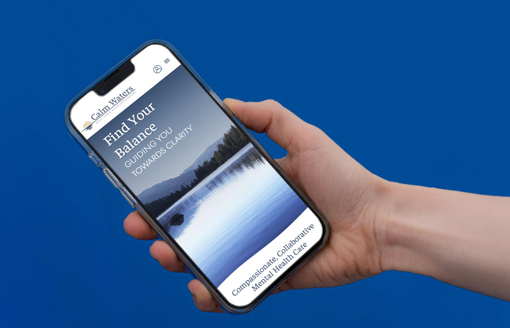 mobile web design for psychiatrists