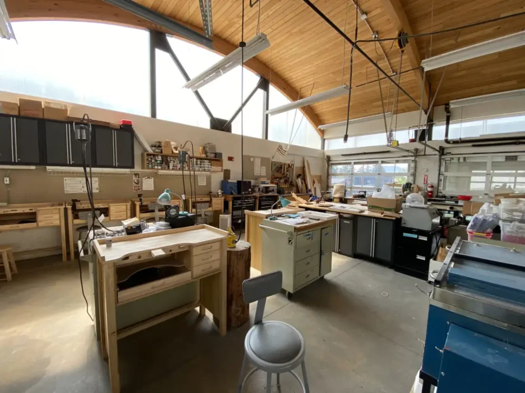 Art Association studio interior