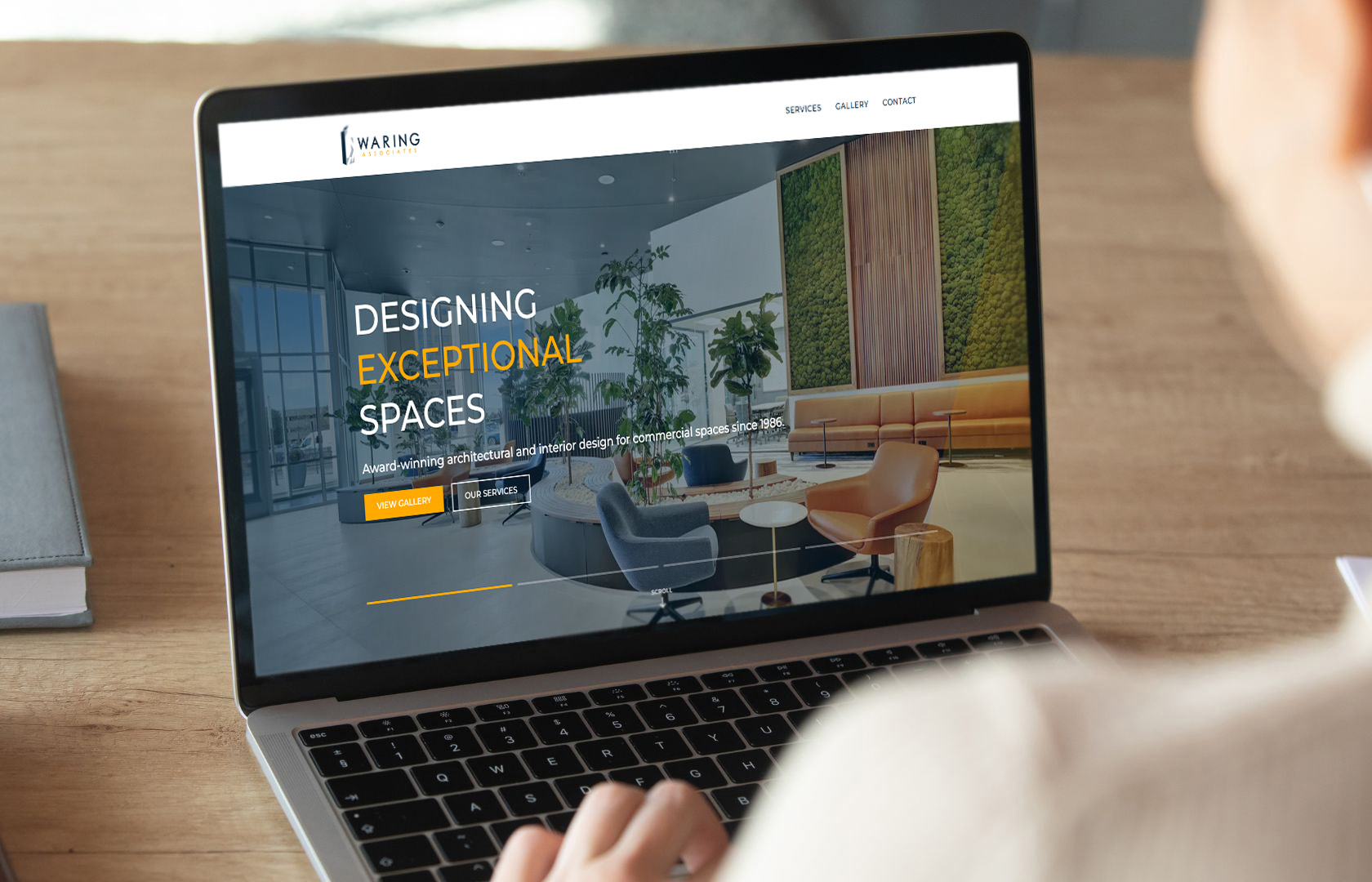 architecture website design