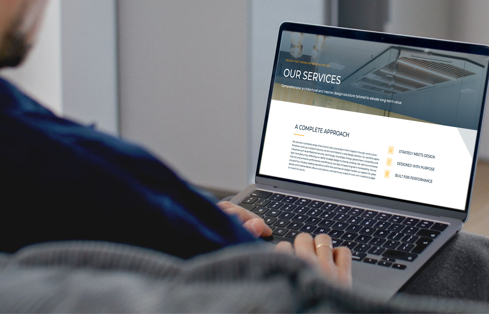 architecture website design